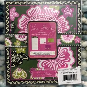 Vera Bradley “Forget Me Nots” in Olivia  Pink